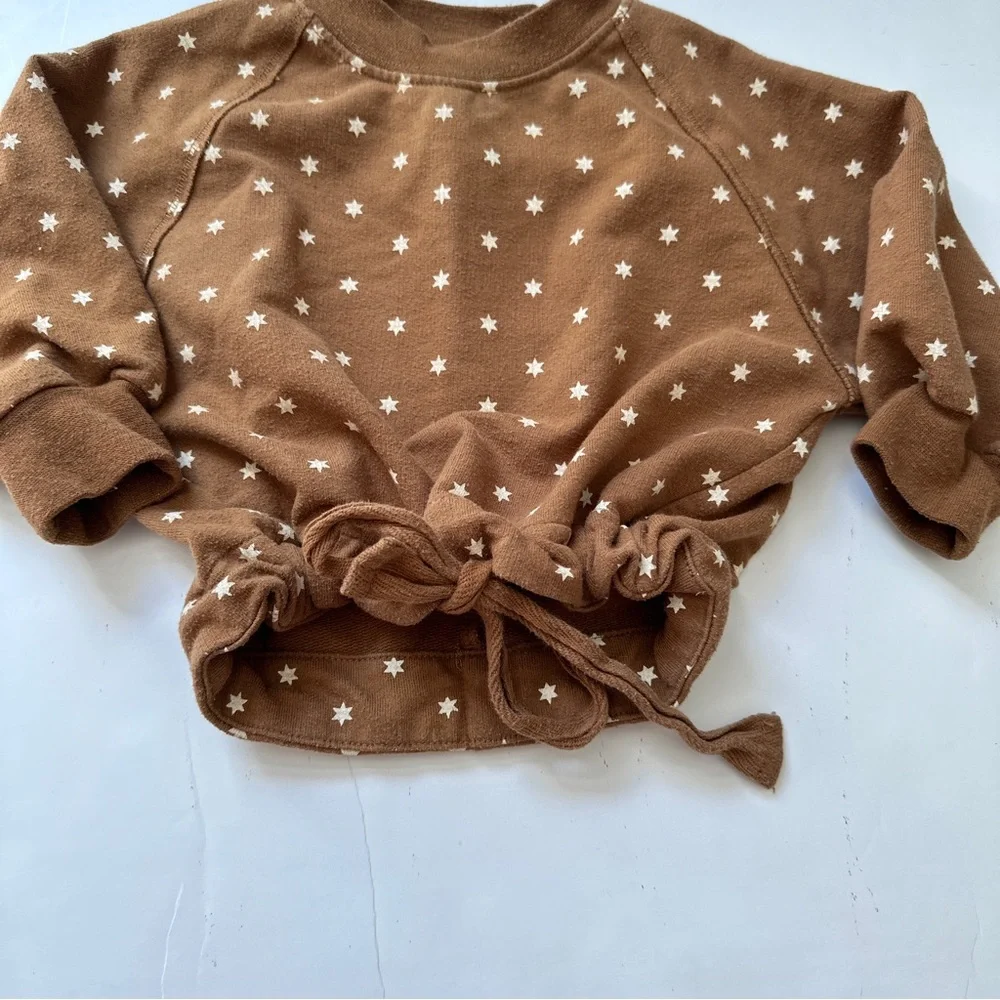 RYLEE + CRU  Celestial Cinched Sweatshirt
